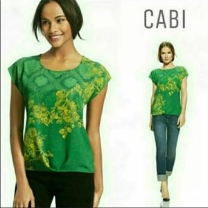 Cabi Women’s Green Top Size S